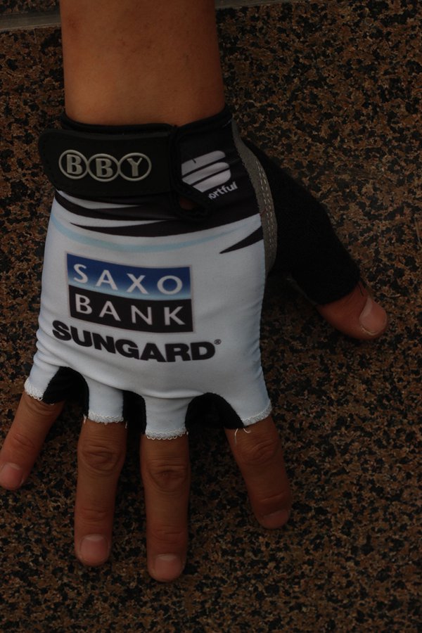 Hundschuhe Saxo Bank Tinkoff 2010 Wei